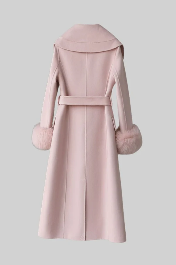 Elodie Embellished Cashmere Coat - Image 8