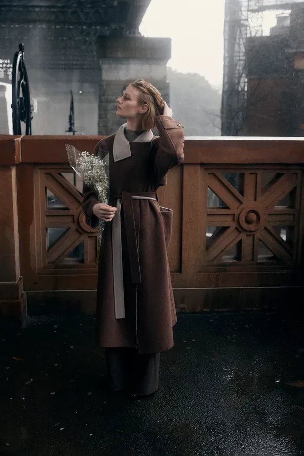 Kaye Wool Wrap Coat - Image 2