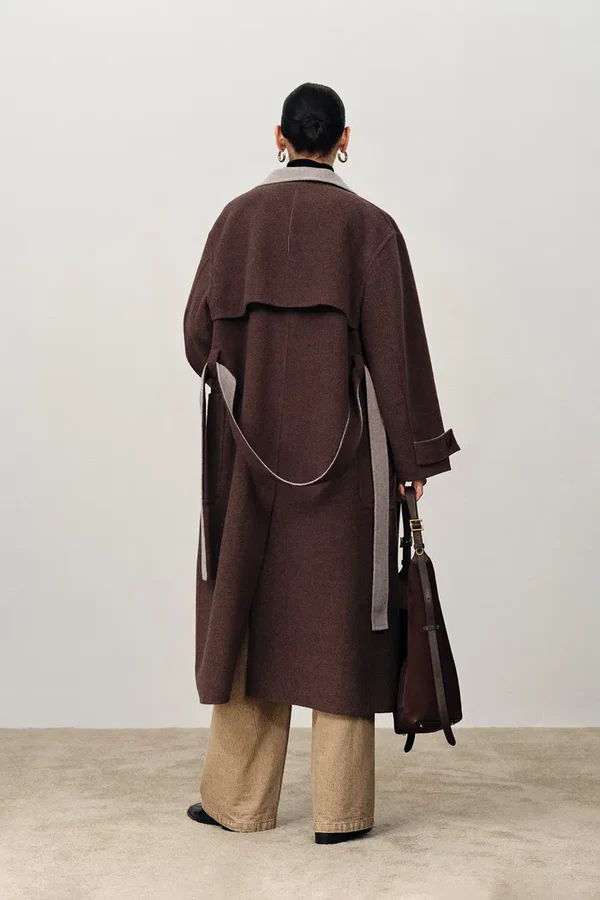 Kaye Wool Wrap Coat - Image 5