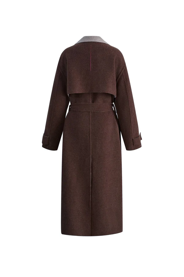 Kaye Wool Wrap Coat - Image 8