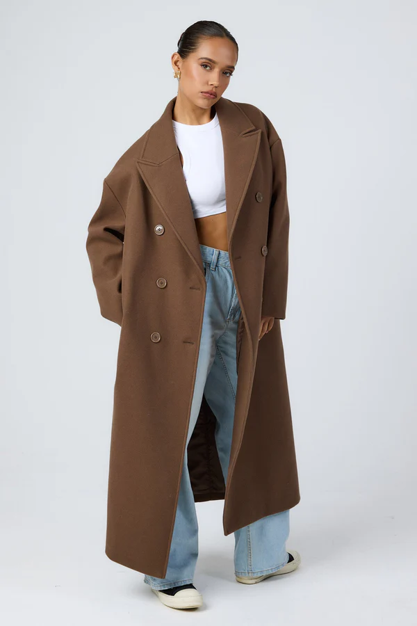 Mara Oversized Wool Trench - Image 2