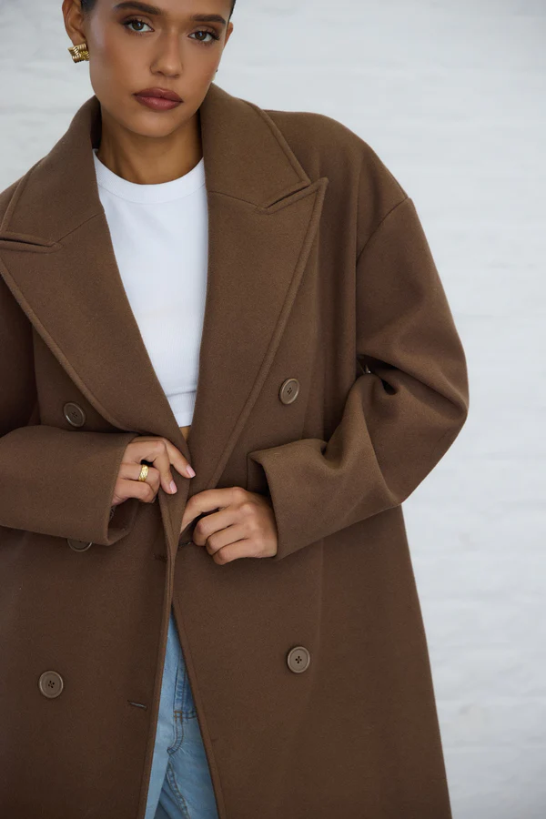 Mara Oversized Wool Trench - Image 4