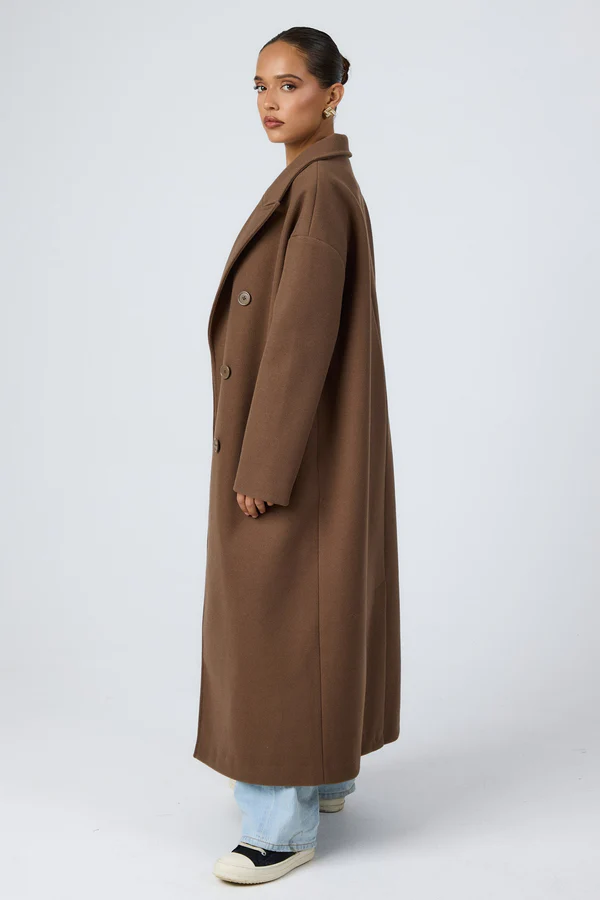 Mara Oversized Wool Trench - Image 3