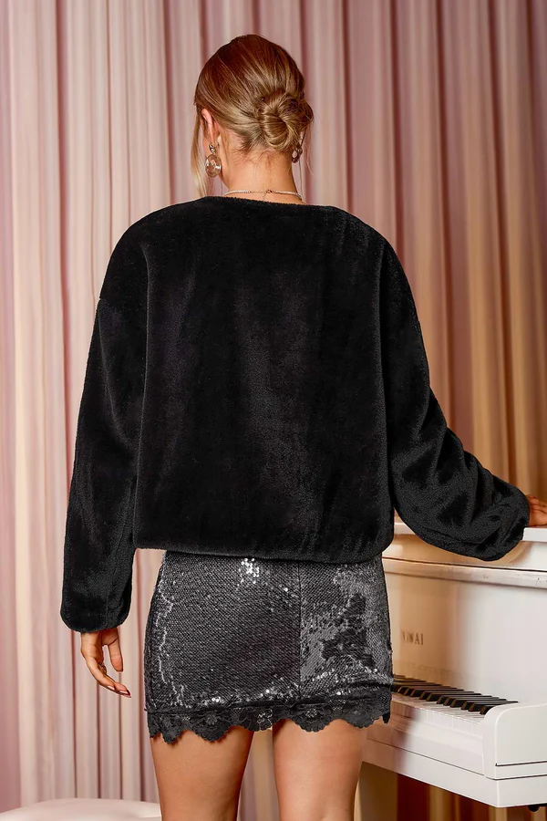 Ella Faux Fur Coat - Image 3