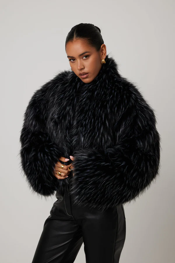 Renee Faux Fur Jacket - Image 2
