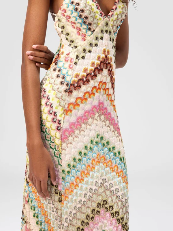 Cassara Crochet Dress - Image 5