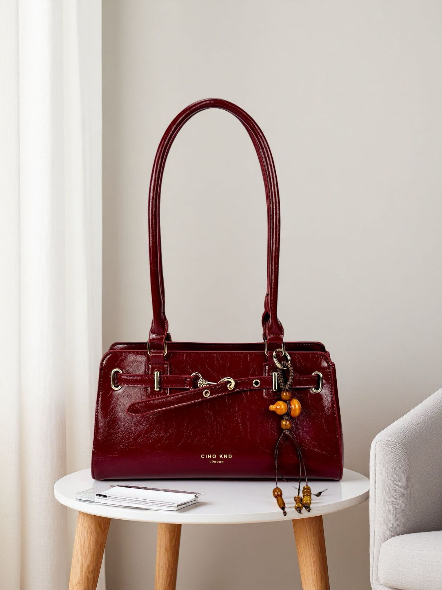 Bordeaux Autumn Shoulder Bag
