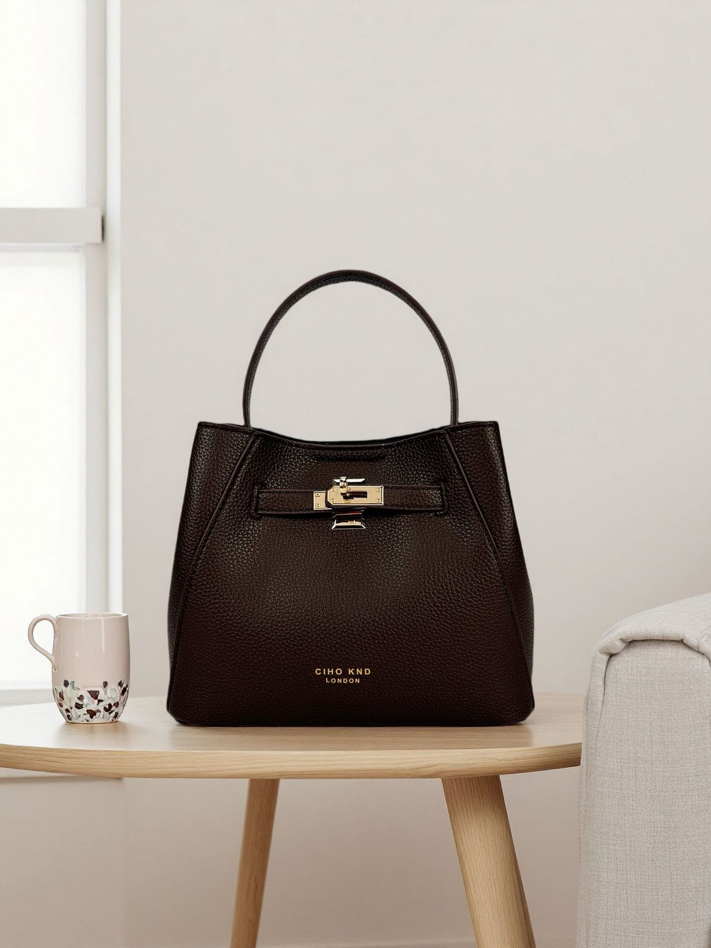 Niche Retro Bucket Bag - Image 3