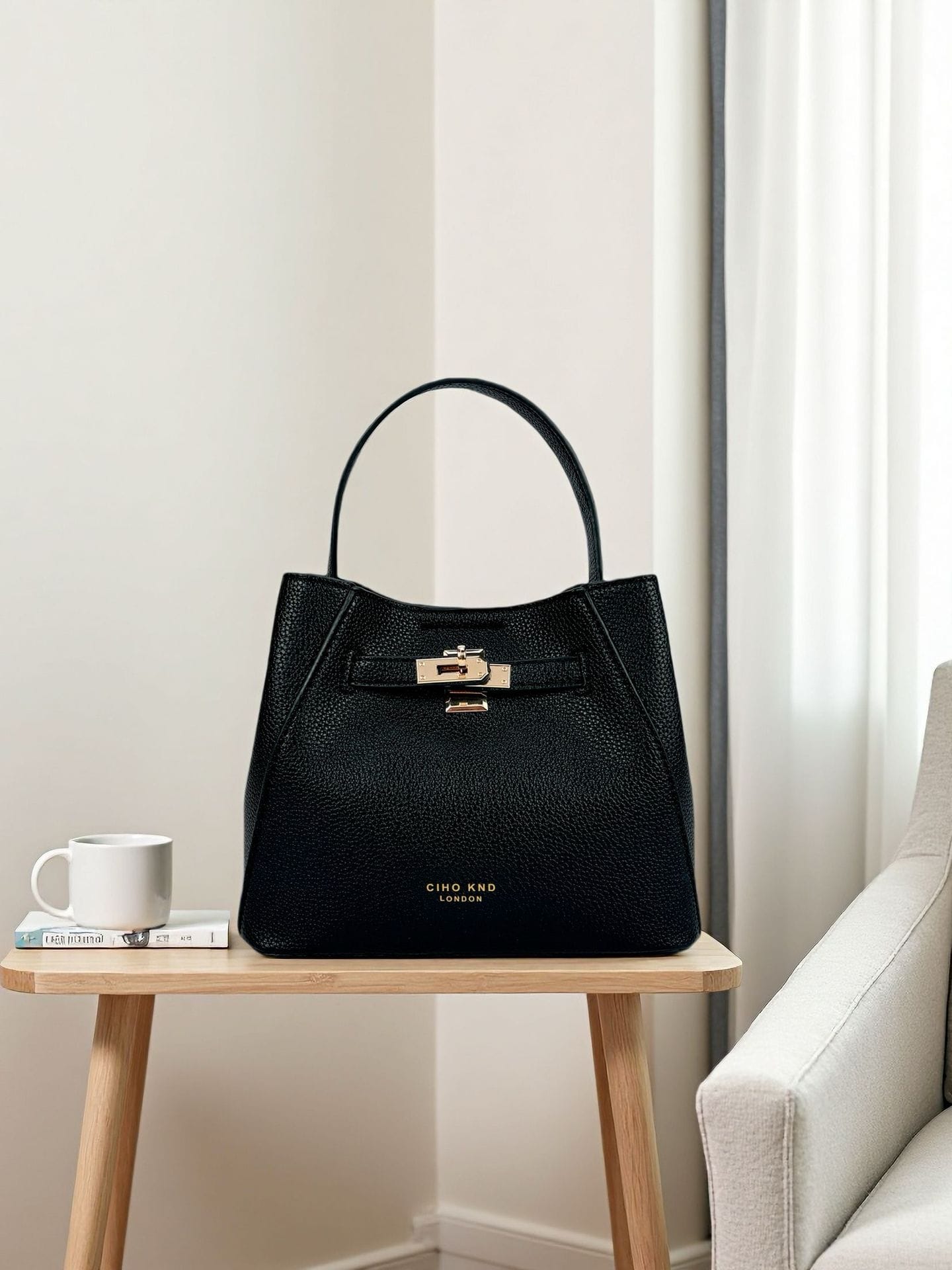 Niche Retro Bucket Bag - Image 4