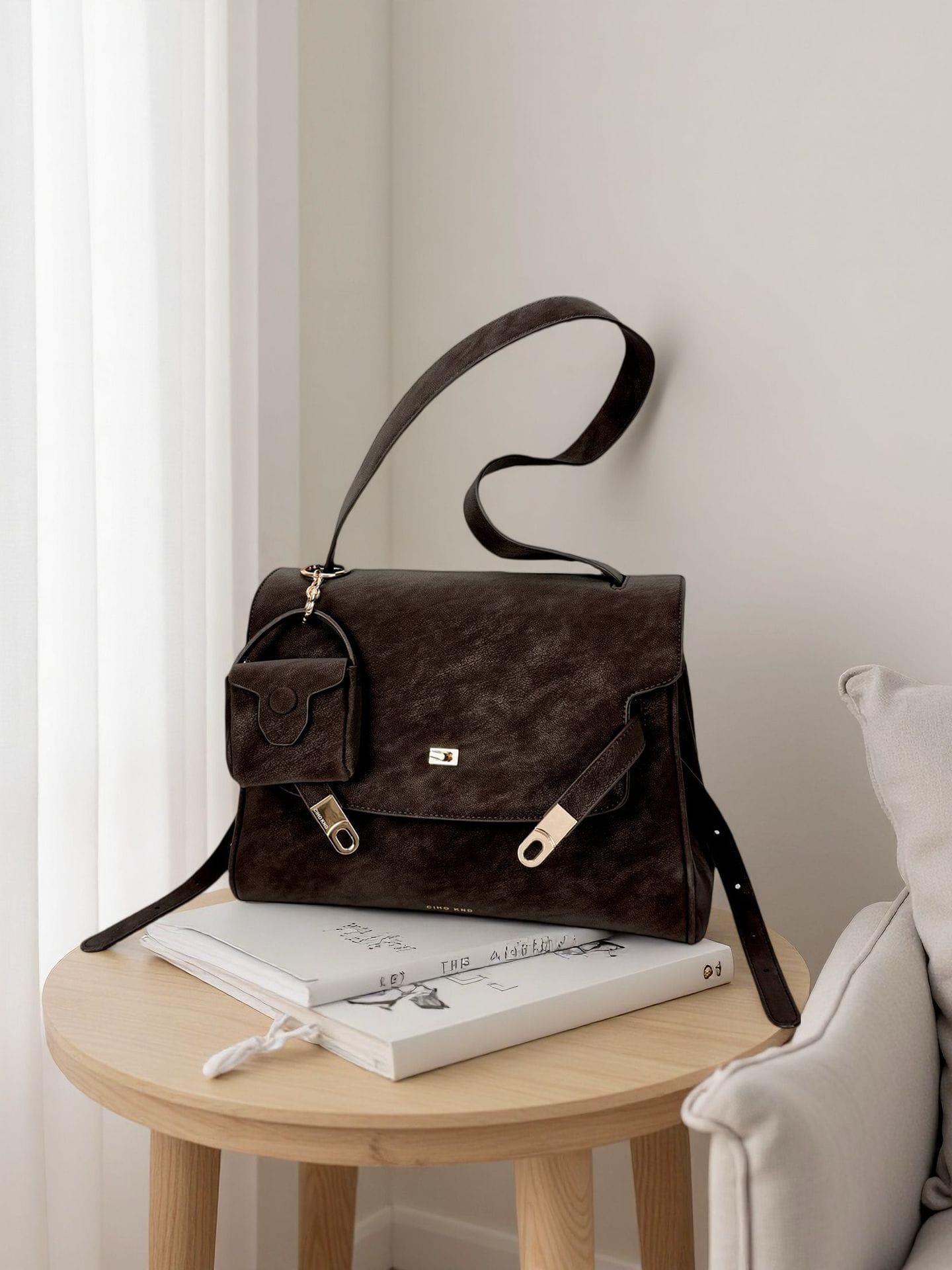 Wilderness Breeze Small Square Tote Bag - Image 3